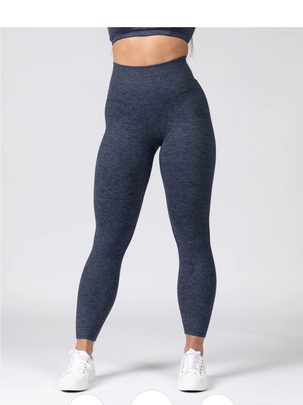 P'tula blue High-Waist Seamless Leggings
